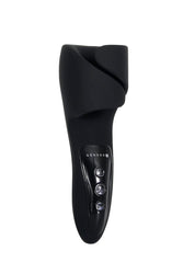 Evolved - Gender X - The Embrace Vibrating Stroker - Black - Stag Shop