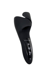 Evolved - Gender X - The Embrace Vibrating Stroker - Black - Stag Shop