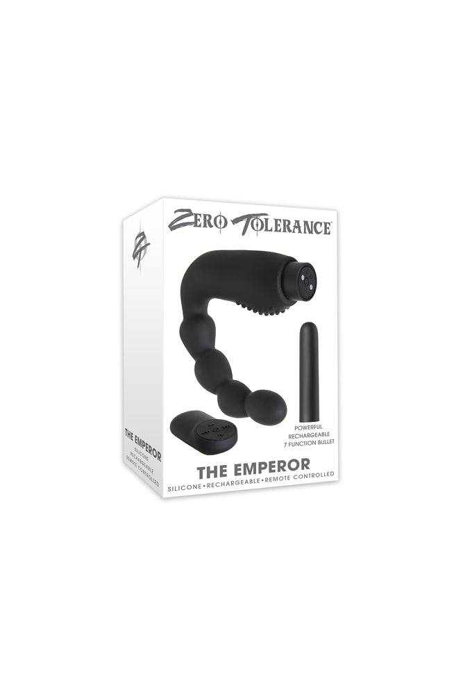 Zero Tolerance - The Emperor Beaded Prostate Massager - Black | Stag Shop Zero Tolerance - The Emperor Beaded Prostate Massager - Black | Stag Shop