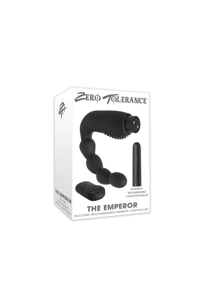 Zero Tolerance - The Emperor Beaded Prostate Massager - Black - Stag Shop