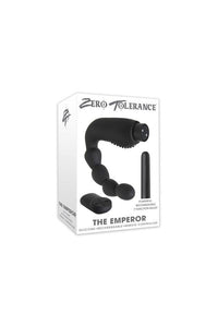 Thumbnail for Zero Tolerance - The Emperor Beaded Prostate Massager - Black - Stag Shop