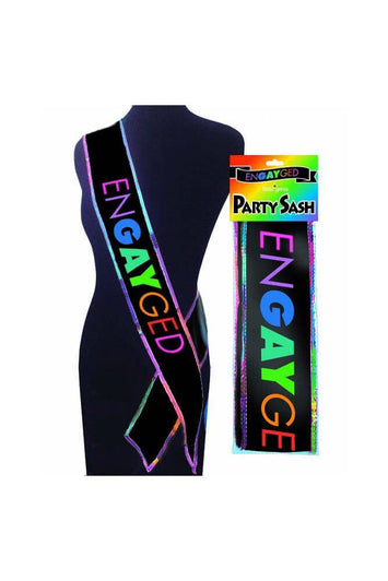 Little Genie - EnGAYged Party Sash - Stag Shop