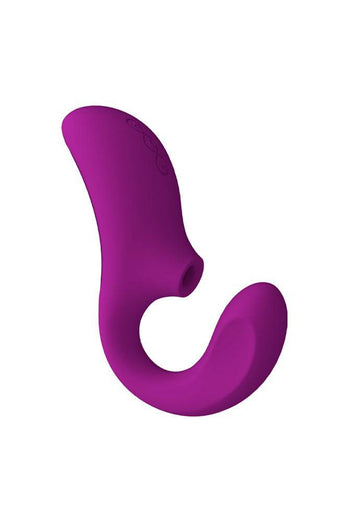 Lelo - Enigma - Dual Stimulation Sonic Clitoral Massager - Deep Rose - Stag Shop