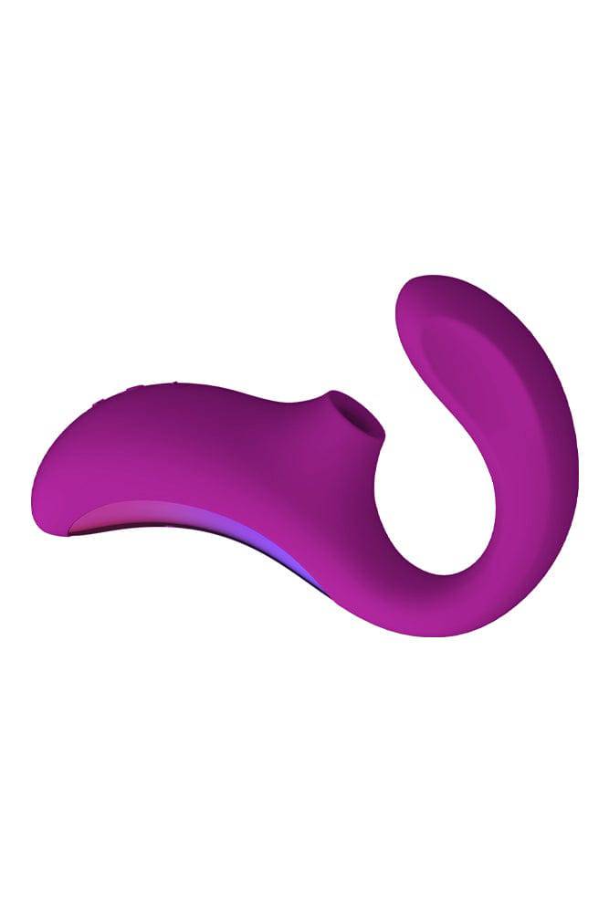 Lelo - Enigma - Dual Stimulation Sonic Clitoral Massager - Deep Rose - Stag Shop
