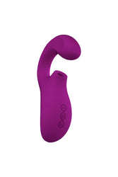 Lelo - Enigma - Dual Stimulation Sonic Clitoral Massager - Deep Rose - Stag Shop