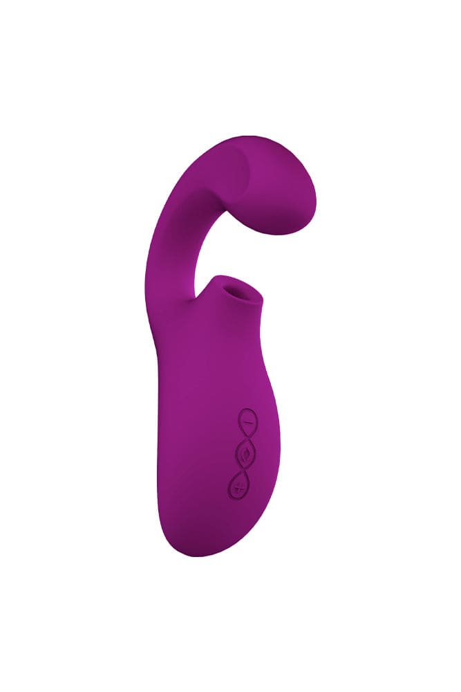Lelo - Enigma - Dual Stimulation Sonic Clitoral Massager - Deep Rose - Stag Shop