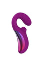 Lelo - Enigma - Dual Stimulation Sonic Clitoral Massager - Deep Rose - Stag Shop