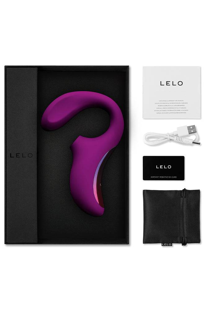 Lelo - Enigma - Dual Stimulation Sonic Clitoral Massager - Deep Rose - Stag Shop