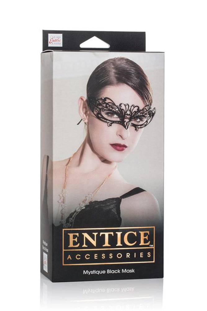 Cal Exotics - Entice - Mystique Black Mask - Stag Shop