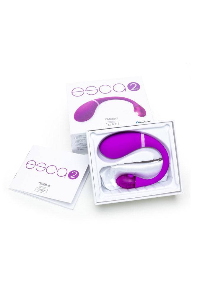 Oh Mi Bod - Esca 2 Bluetooth Vibrator - Purple - Stag Shop