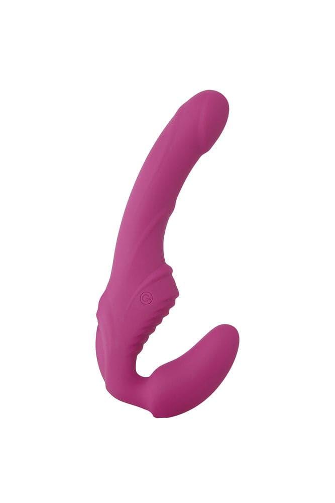 Adam & Eve - Eve's Vibrating Strapless Strap-On - Pink - Stag Shop
