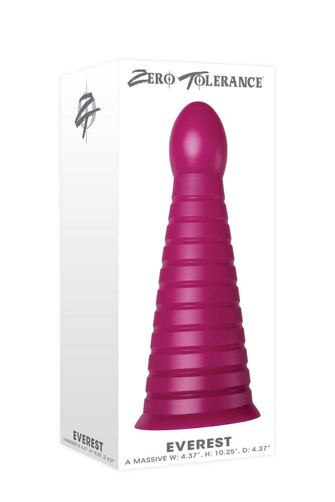 Zero Tolerance - Everest Anal Cone Plug - Purple - Stag Shop