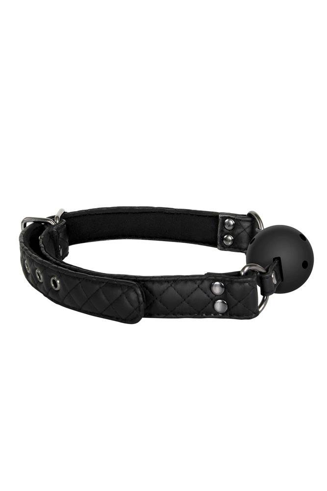 Adam & Eve - Eve's Fetish Dreams Ball Gag - Black - Stag Shop