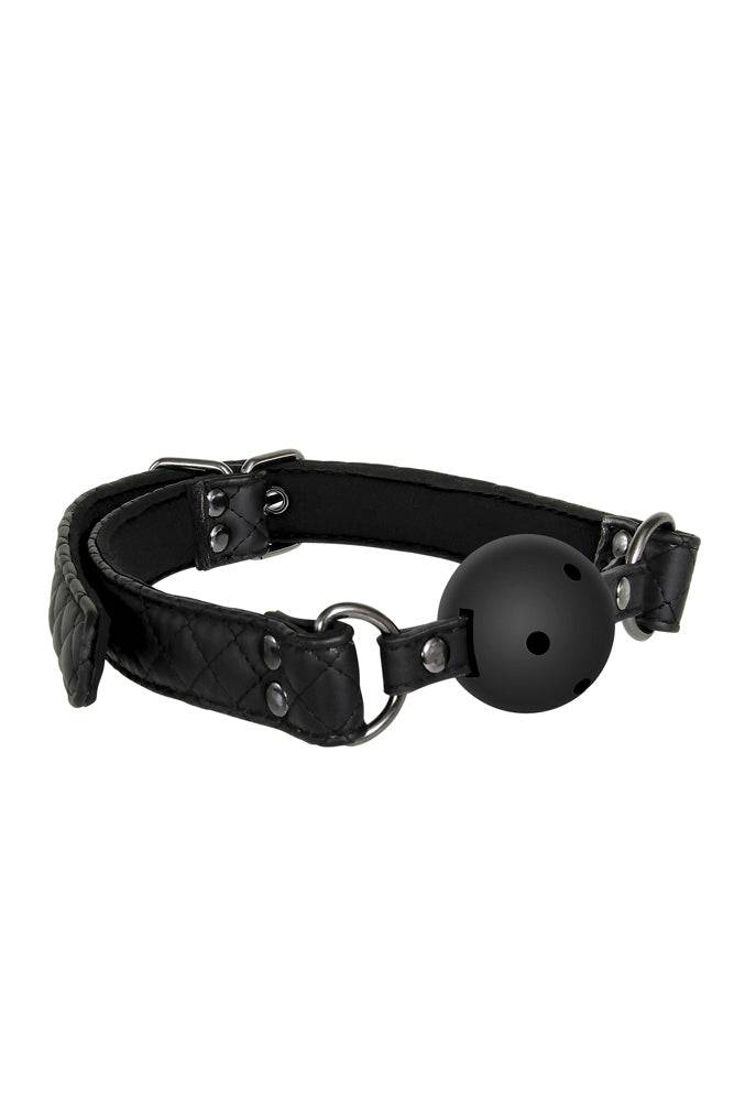Adam & Eve - Eve's Fetish Dreams Ball Gag - Black - Stag Shop