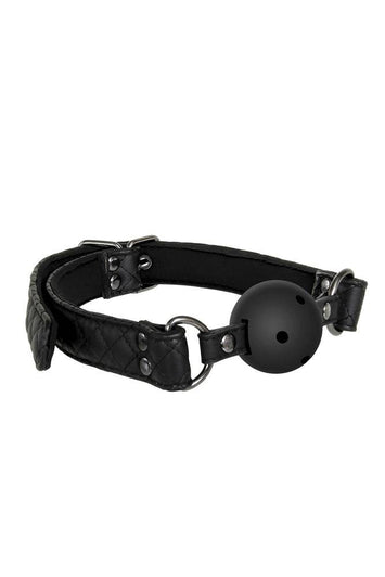 Adam & Eve - Eve's Fetish Dreams Ball Gag - Black - Stag Shop