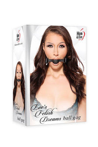 Thumbnail for Adam & Eve - Eve's Fetish Dreams Ball Gag - Black - Stag Shop