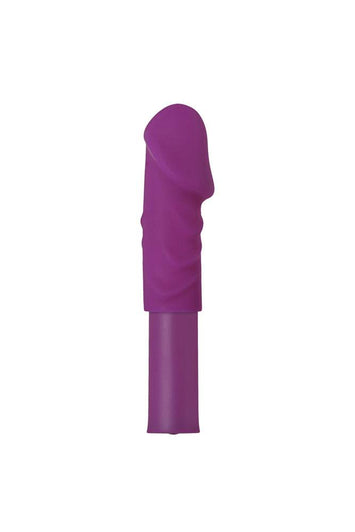 Adam & Eve - Eve's Satin Slim Rechargeable Vibe - Purple - Stag Shop
