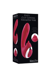 Adam & Eve - Eve's Clit Loving Thumber Vibrator - Red - Stag Shop