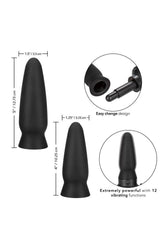 Cal Exotics - Eclipse - Interchangeable Vibrating Anal Probe - Stag Shop