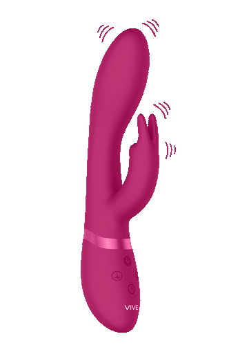 Shots Toys - VIVE - Zosia Rabbit Vibrator - Pink - Stag Shop