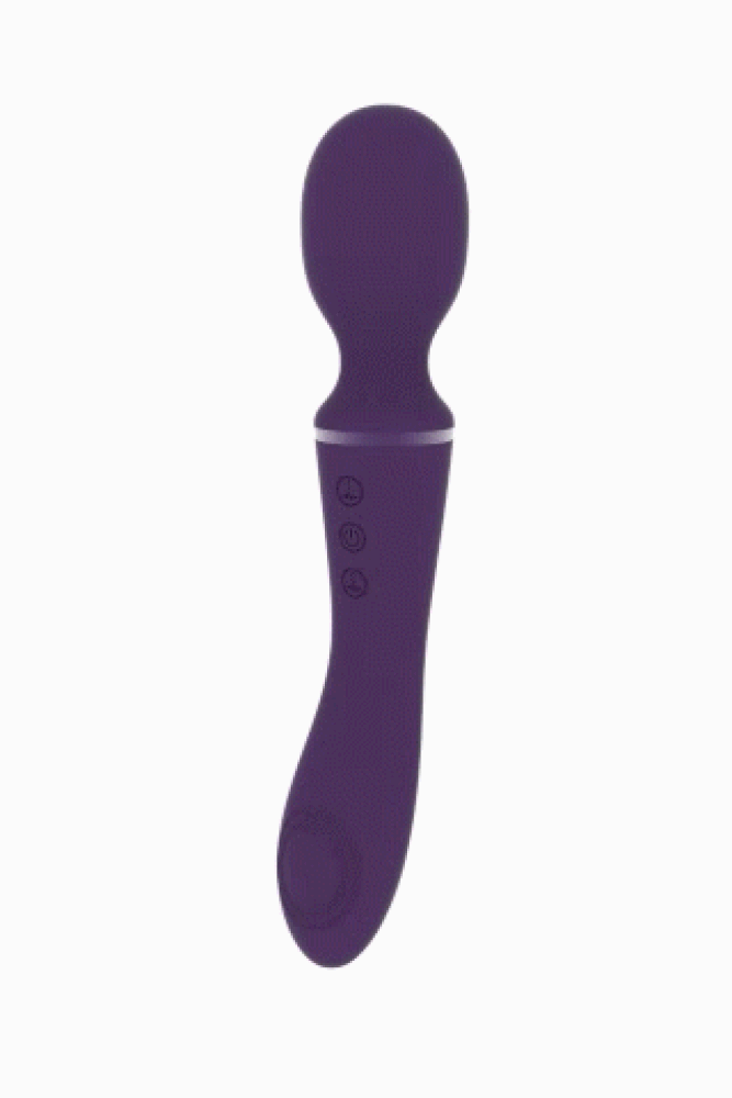 Shots Toys - VIVE - Nami Air Pulse Wave & Vibrating Wand - Purple - Stag Shop