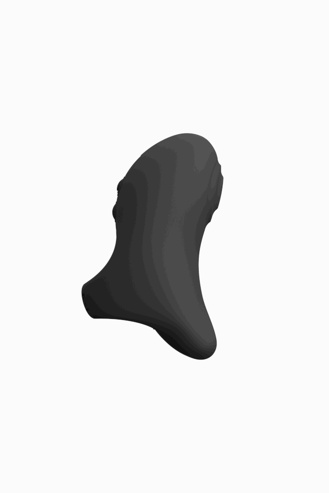 Shots Toys - VIVE - Hana Pulse Wave Finger Vibrator - Black - Stag Shop
