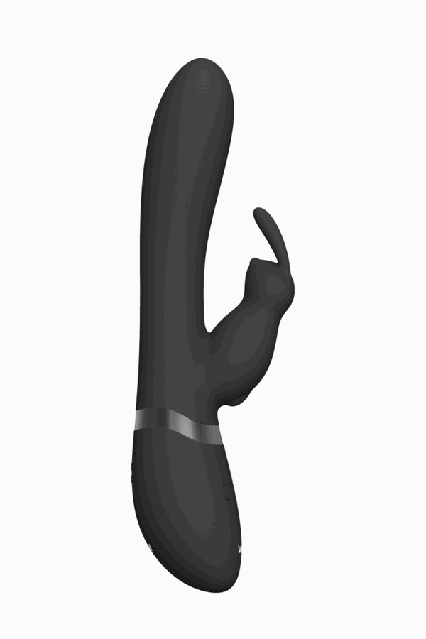 Shots Toys - Taka Inflatable Rabbit Vibrator - Black - Stag Shop