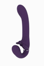 Shots Toys - VIVE - Satu Pulse Wave & Vibrating Strapless Strap-on - Purple - Stag Shop