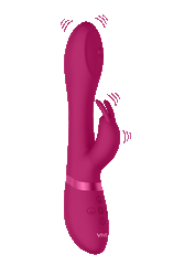 Shots Toys - VIVE - Mira  Spinning G-Spot Rabbit - Pink - Stag Shop