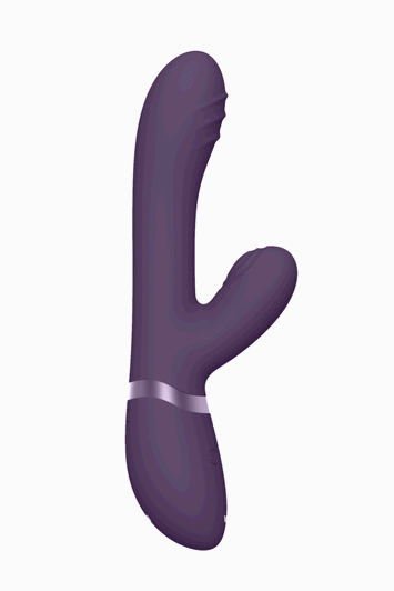 Shot Toys - Tani Finger Motion & Pulse Wave Vibrator - Purple - Stag Shop