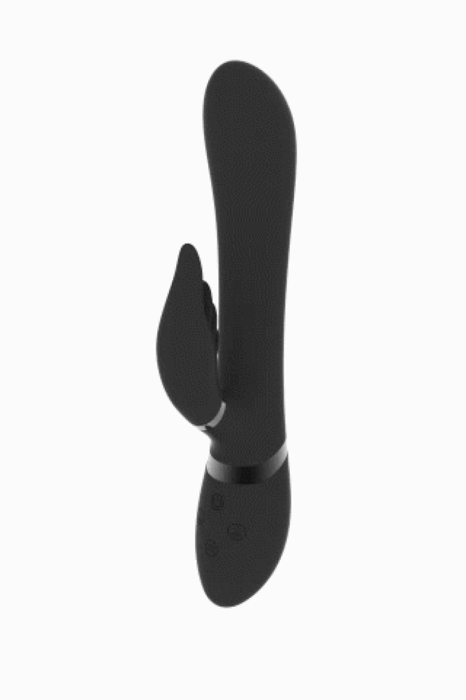Shots Toys - VIVE - Chou Rabbit Vibrator - Black - Stag Shop