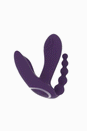 Shots Toys - VIVE - Kata Remote Controlled Pulse Wave Double Penetration Vibrator - Purple - Stag Shop