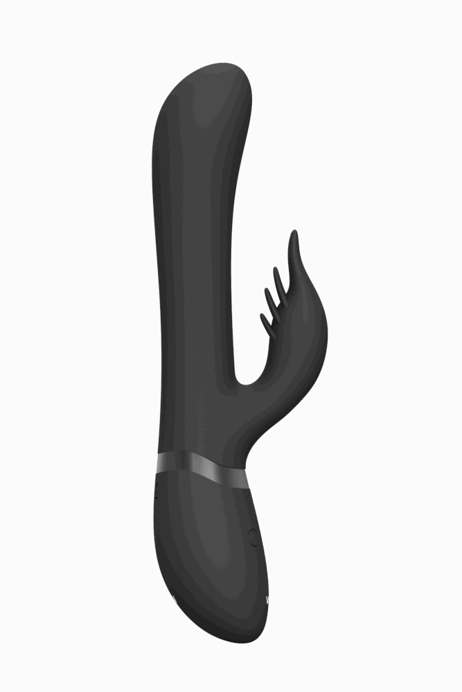 Shots Toys - VIVE - Chou Rabbit Vibrator - Black - Stag Shop
