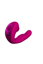 Shots Toys - VIVE - Zaki Air Wave, Pulse Wave & G-Spot Vibrator - Pink - Stag Shop