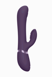 Shots Toys - VIVE - Etsu Pulse Wave Rabbit - Purple - Stag Shop