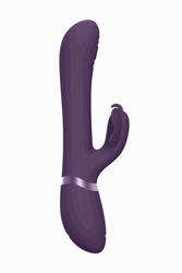 Shots Toys - VIVE - Etsu Pulse Wave Rabbit - Purple - Stag Shop