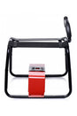 XR Brands - Lovebotz - Bangin Bench EZ Ride Sex Stool With Handles - Black/Red - Stag Shop