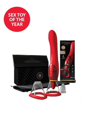 Pipedream - 24k Gold Luxury Edition - Ultimate Pleasure Double Ended Vibrator - Stag Shop