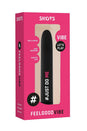 Shots Toys - FeelGood Vibe - JustDoMe Bullet Vibrator - Black - Stag Shop