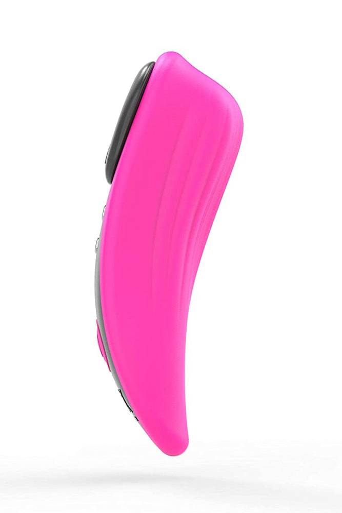 Lovense - Ferri Wearable Bluetooth Panty Vibrator - Black/Pink - Stag Shop
