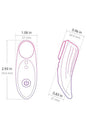 Lovense - Ferri Wearable Bluetooth Panty Vibrator - Black/Pink - Stag Shop