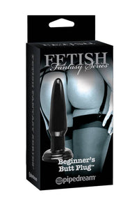 Thumbnail for Pipedream - Fetish Fantasy Limited Edition - Beginner's Jelly Butt Plug - Black - Stag Shop