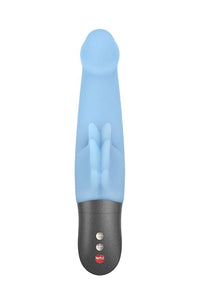 Thumbnail for Fun Factory - Battery+ Wicked Wings Dual Vibrator - Blue - Stag Shop
