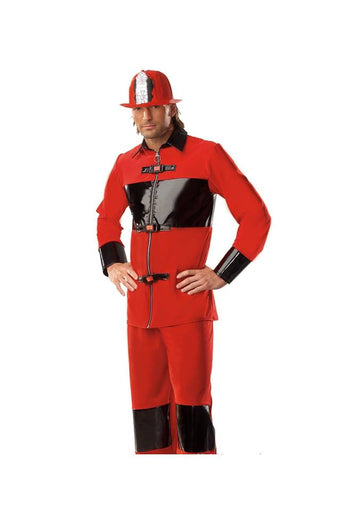 Coquette - M6520 - Firefighter Costume - Red - Stag Shop