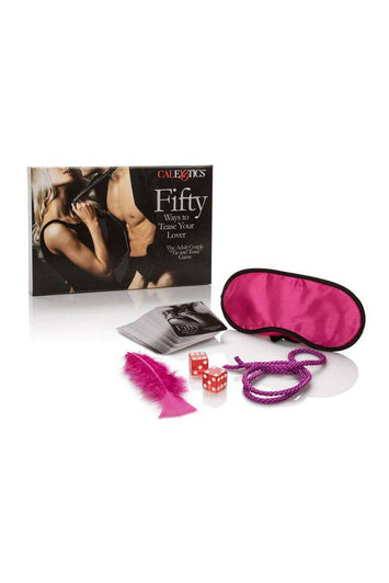 Cal Exotics - 50 Ways to Tease Your Lover Game - Stag Shop