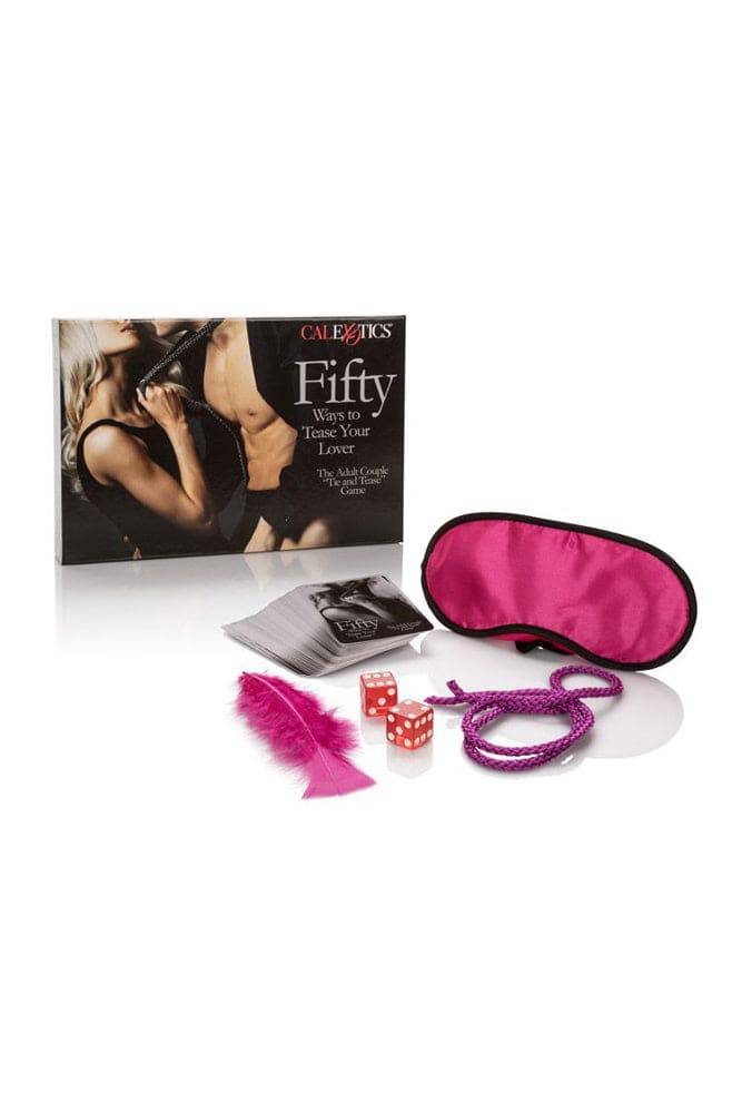 Cal Exotics - 50 Ways to Tease Your Lover Game - Stag Shop
