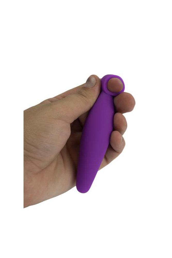 Topco - Climax Anal - Finger Ring Plug - Purple - Stag Shop