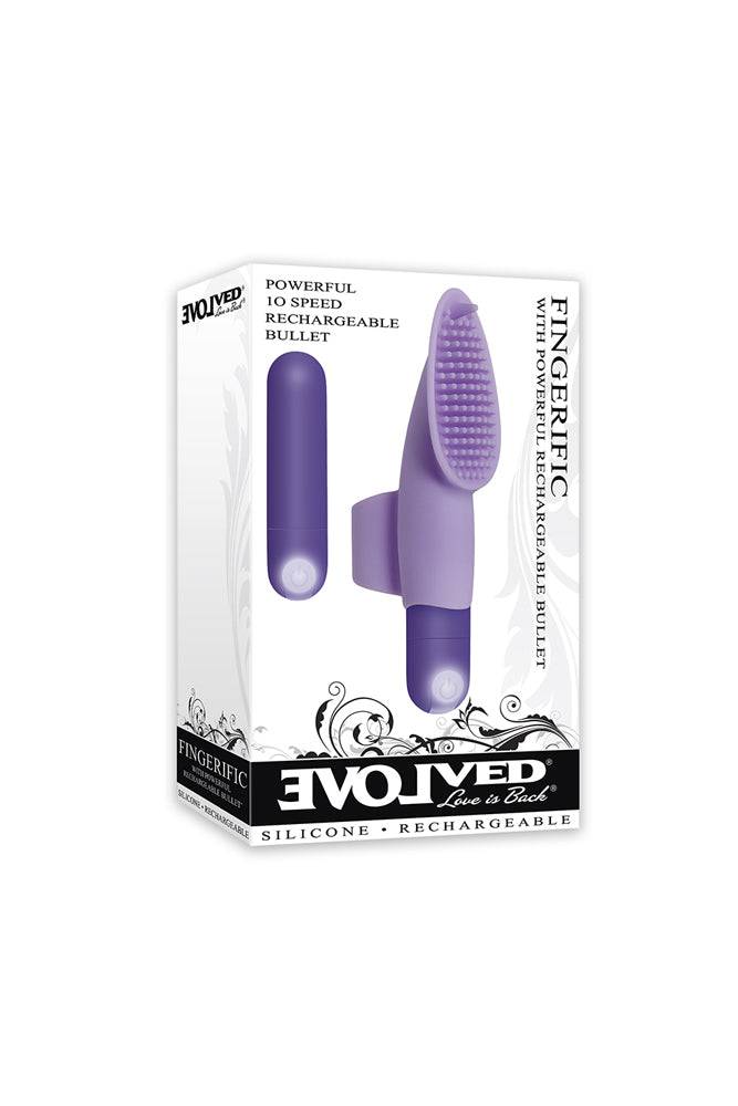 Evolved - Fingerific Finger Vibrator - Purple - Stag Shop