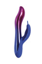 Evolved - Firefly Light-Up Dual Vibrator - Blue/Chrome - Stag Shop