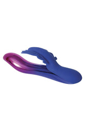 Evolved - Firefly Light-Up Dual Vibrator - Blue/Chrome - Stag Shop